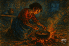 Hearthlight: A Quiet Moment at the Fire