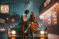 Neon Confessions: Fragments of a Summer Night