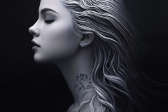 Silent Currents: A Portrait in Stillness