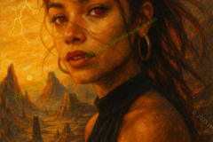 Stormborne Gaze: The Muse of Ember Skies
