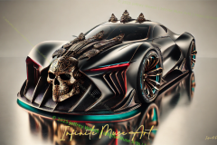 Hellborne Velocity: The Skull-Forged Supercar
