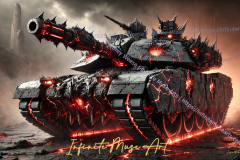 Hellforged Behemoth: Infernal Tank of the Damned