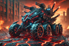 Obsidian Hellmarch: Engine of the Burning Wastes