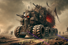 Warlord's Hellrig: The Infernal Titan of the Wastes