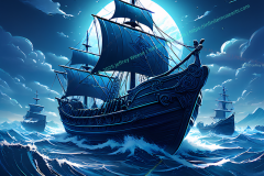 Set Sail with the Moonlit Armada: A Celestial Maritime Fantasy