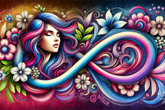 Wings of Light and Bloom: The Muse of Infinite Creation
