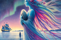Aurora's Farewell: The Muse of Departing Souls