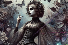 Butterfly Nocturne: An Ethereal Muse