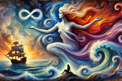 Eternal Tides Unbound: The Muse of Infinity