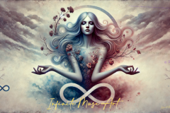 Ethereal Equinox: The Muse of Infinite Flow – A Meditative Journey Through Surreal Beauty