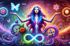 'Ethereal Harmony: The Muse of Infinite Bloom'—A Radiant Celebration of Life and Creativity