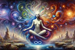 Infinite Ascent: The Muse of Cosmic Balance