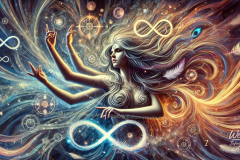 Infinity in Motion: The Muse of Eternal Flow