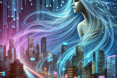 Luminous Circuitry: The Muse of the Neon Metropolis