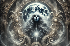 Lunar Ascension: The Muse of Silver-Dreamed Eternity