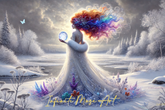 The Muse of Snowlit Infinity