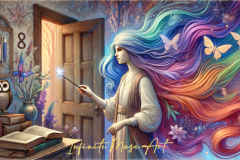 Whimsical Veil: The Muse of Mystical Realms