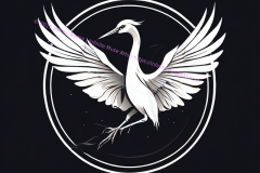 Celestial Ascent: The Flight of the Eternal Crane