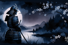 Moonlit Vigil of the Last Ronin