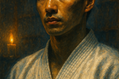 The Candle Within: A Warrior's Vigil