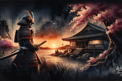 Twilight Vigil: Samurai’s Resolve