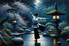 Whispers of the Moonlit Garden