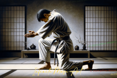 Zen Warrior's Reflection