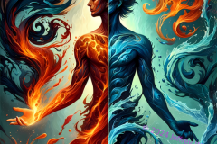 Convergence of Elements: Fire Meets Water