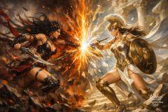 When Fire Meets the Owl’s Shield