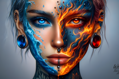 Where Fire Learns the Shape of Water