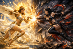 Where Light Breaks Against Shadow