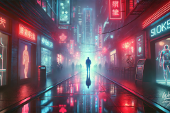 Into the Neon Silence Into the Neon Silence