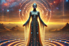 Celestial Conductor: The Muse at the Centre of Cosmic Harmony