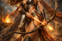 Archer Beneath the Burning Stars