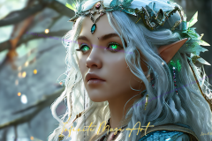 Emerald Gaze of the Elven Queen