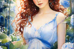 Hydrangea Dreams - The Enchantress of the Blooming Grove