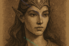 Mooncrowned Sovereign: The Elven Queen of Twilight Realms