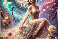 Starlit Siren: The Muse of Glamour