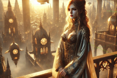 The Gilded Watcher of Aetherion