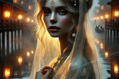 Veil of Moonlight: The Enchanted Bride of the Lantern Lake