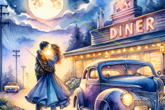 Moonlight Kiss at Mercury Diner
