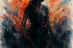 She Who Walks Through Embered Silence