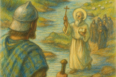 The Saint at the Ford: A Rite of Faith and Steel