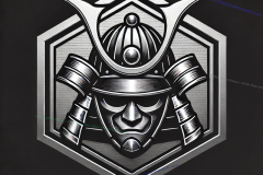 Warden of the Chrome Shogunate – Emblem of the Future Warrior