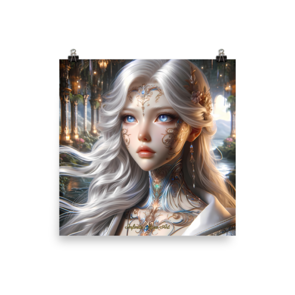 Ethereal Majesty – Azure Elegance Series No. 021