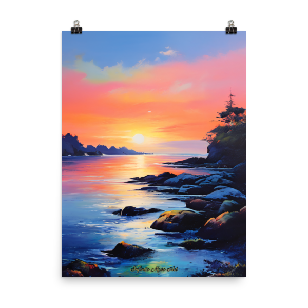 Gentle Dawn's Embrace - Limited Edition Seascape Print