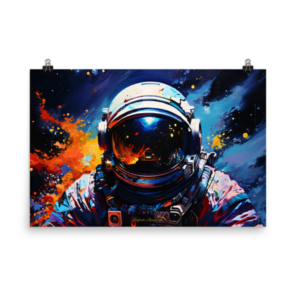 Cosmic Cataclysm - A Dystopian Space Odyssey Art Print