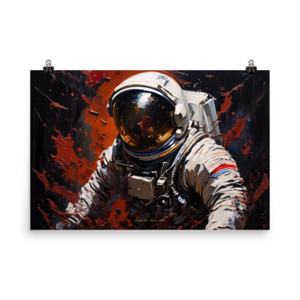 Echoes of Destruction - A Dystopian Space Odyssey Canvas Art