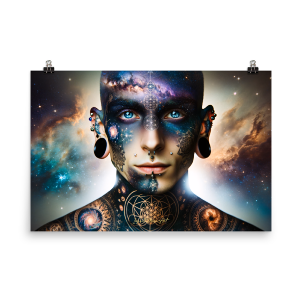 Celestial Identity: Cosmic Tattoos