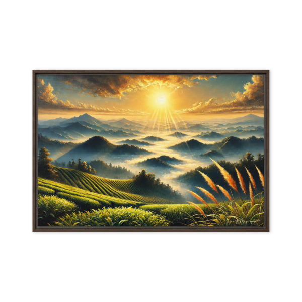 Dawn of Renewal 24x36in Framed Canvas Print